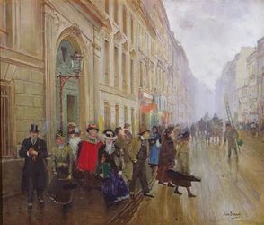Leaving the Conservatoire, 1899